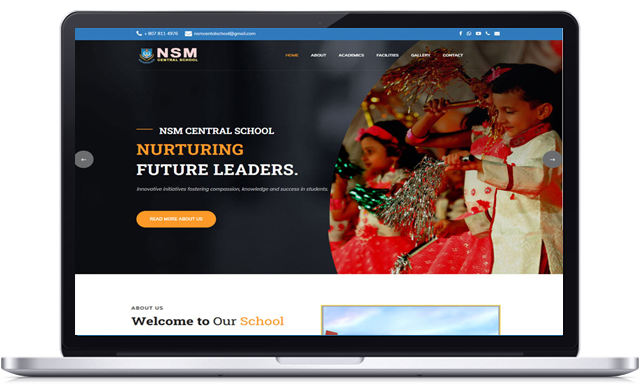 Website Designing For Schools